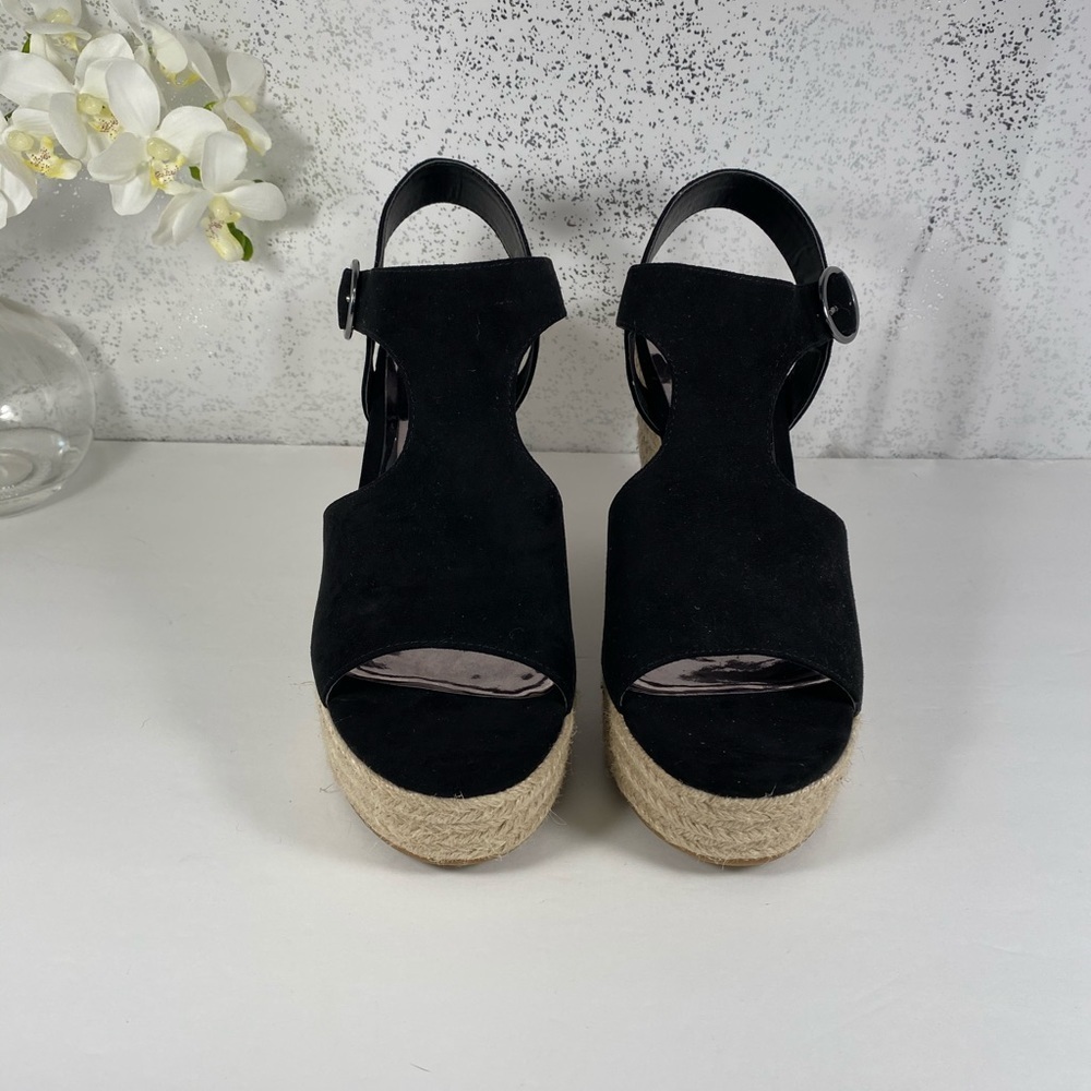 🆕Carlos by Carlos Santana Black Wedge Shoe - 8.5